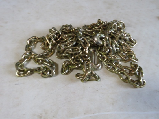 NEW  DOUBLE HOOK 20FT CHAIN G70 5/16