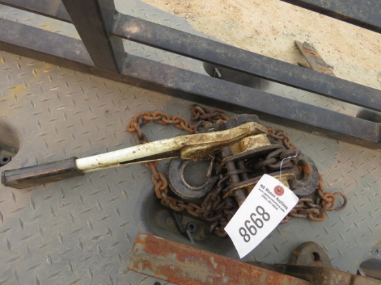 1 1/2 TON JET CHAIN COME ALONG