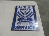 FORD PARTS TIN SIGN