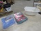 PLATIC TUB WITH 2 TARPS