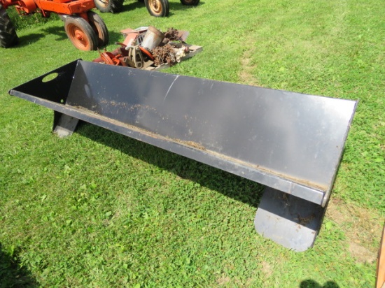 METAL FEED TROUGH 90"