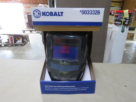 NEW KOBALT FIXED SHADE AUTO DARKENING WELDING HELMET