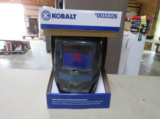 NEW KOBALT FIXED SHADE AUTO DARKENING WELDING HELMET