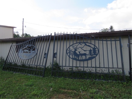 20FT DEER SCENE DRIVE WAY GATES
