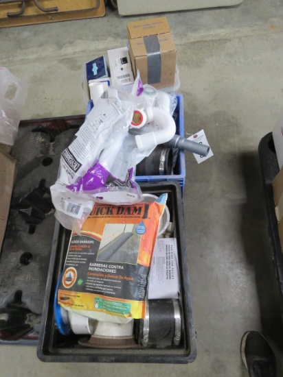 GROUP OF PLUMBING PARTS