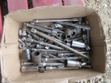 BOX OF SOCKETS & EXTENSIONS