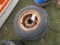 IMPLEMENT TIRE ON 6 BOLT RIM
