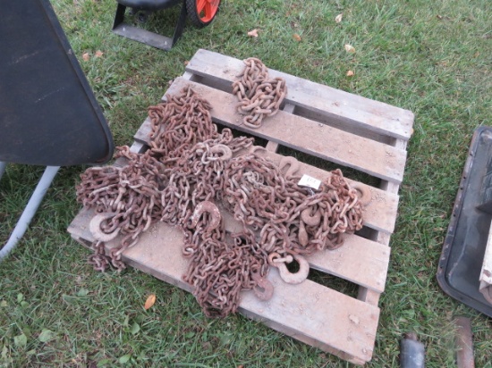 PALLET OF CHAINS