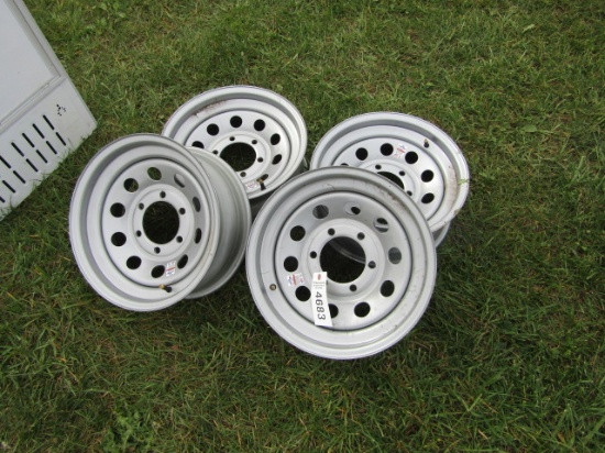 4 - 6 BOLT TRAILER RIMS