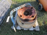 PALLET OF TRACTOR WEIGHTS