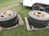 4- 900-20 RETREAD TRUCK TIRES