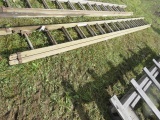 32FT WOOD EXTENSION LADDER