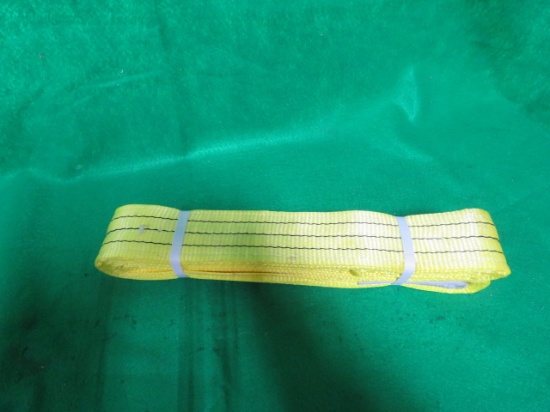 NEW POLYESTER POLY WOVEN SLING 3000K 3M YELLOW
