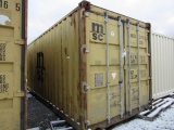 USED 20FT STORAGE CONTAINER MSCU 3115140 22G1