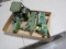 JOHN DEERE TRACTOR MISSING FRONT WHEELS,