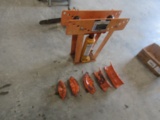 HYDRAULIC PIPE BENDER WITH DIES