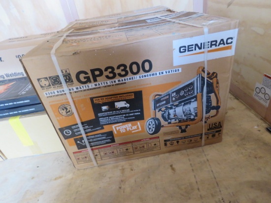 GENERAC GP3300 RUNNING WATT GENERATOR - NEW