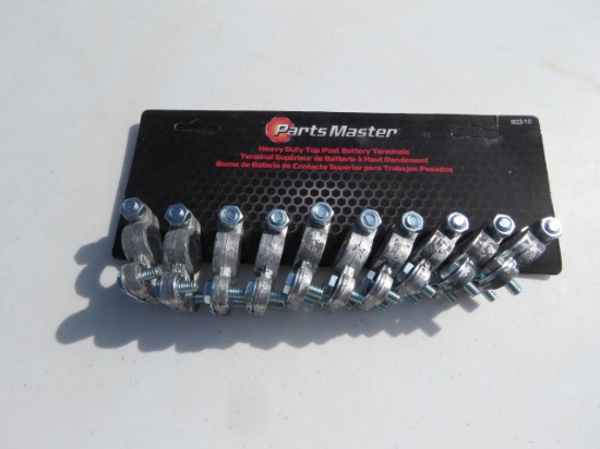 PARTSMASTER HEAVYDUTY TOP POST BATTERY TERMINALS