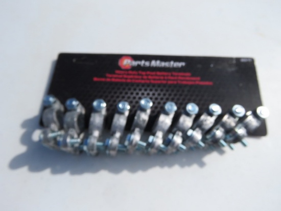 PARTSMASTER HEAVYDUTY TOP POST BATTERY TERMINALS