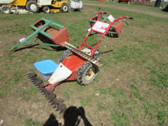 4HP TROYBUILT WALK BEHIND SICLE BAR MOWER RUNS