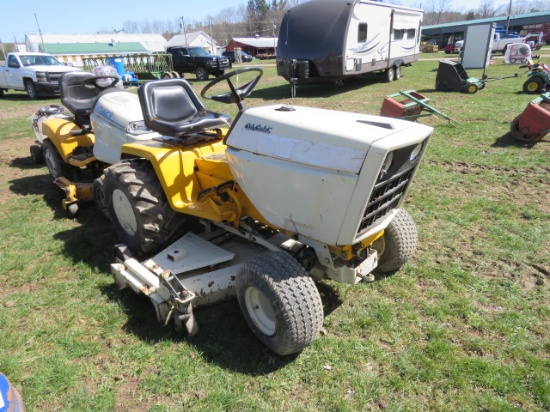 SUPER CUBCADET 1487 GARDEN TRACTOR WITH BELLY