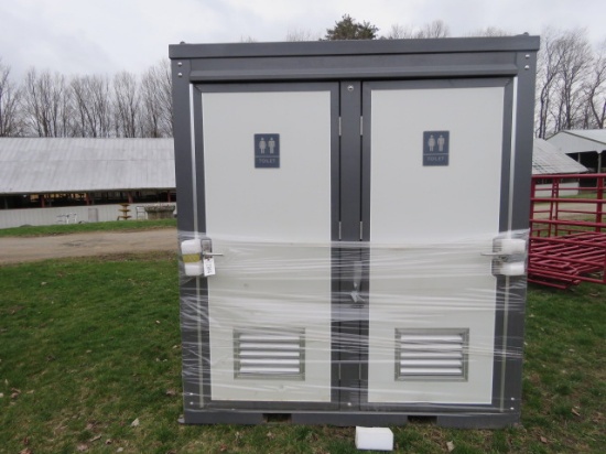 DUAL PORTABLE TOLIET