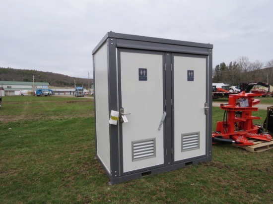 DOUBLE NEW PORTABLE TOLIET WITH KEYS