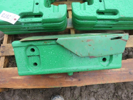 JOHN DEERE WEIGHT BRACKET