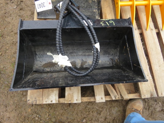 ALTY MINI EXCAVATOR BUCKET 2' FITS MINI CHINESE
