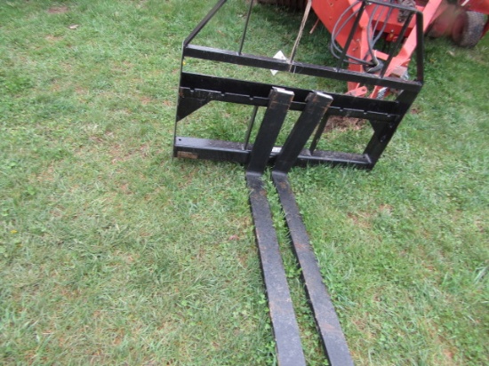 NEW KIVEL 3500LB 48" SKIDSTEER PALLET FORKS