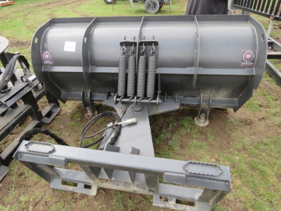 SPARTAN SKIDSTEER HYDRAULIC SNOW THROWER