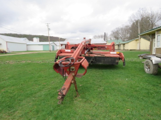 CASE IH 8312 DISCBINE WITH RUBBER ROLLS AND