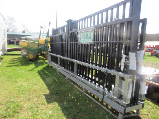 NEW STEELMAN 20FT FARM METAL DRIVEWAY GATE
