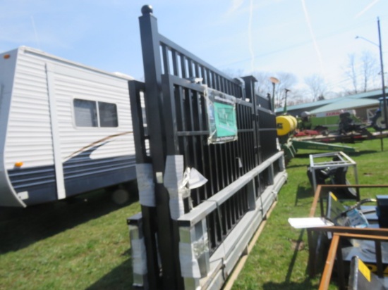 NEW STEELMAN 20FT FARM METAL DRIVEWAY GATE