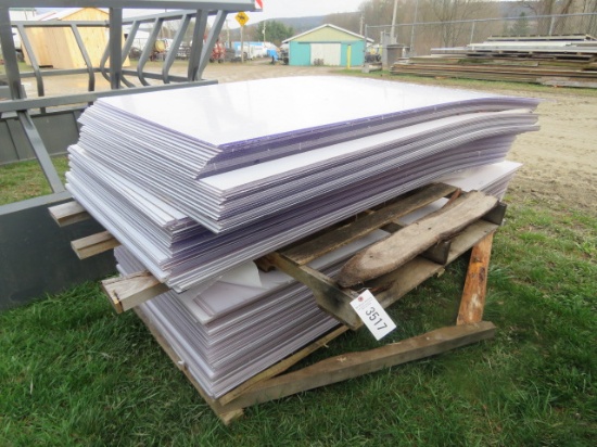 1/4" POLY CARBONITE SHEETS (74)
