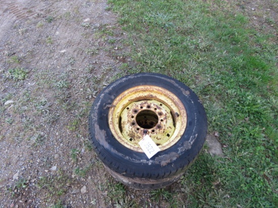IMPLEMENT TIRES - COME OFF A JOHN DEERE
