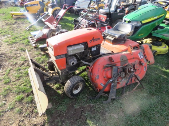 ARIENS HYDRO LAWN MOWER WITH DECK AND SNOW BLADE