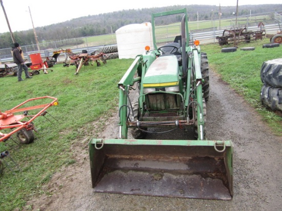 JOHN DEERE 870 TRACTOR, 3 PT HITCH, 540 PTO