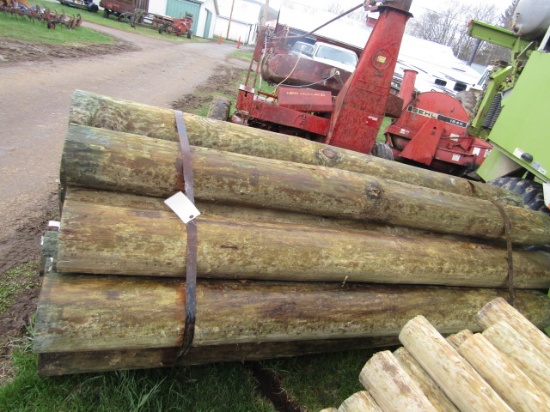 LARGE ROUND FENCE POST 20 TIMES THE BID