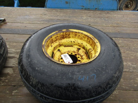 FIRESTONE 12.5L-15 IMPLEMENT TIRE ON 6 LUG RIM