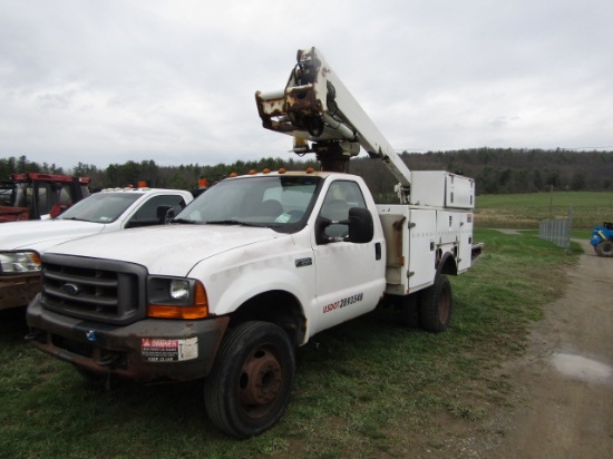 2000 FORD F550 SUPERDUTY BUCKET TRUCK