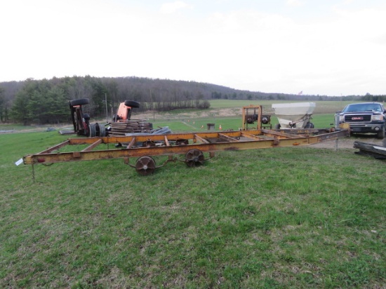 1990 HUDSON TRAILER NO TIRES - PROJECT TRAILER