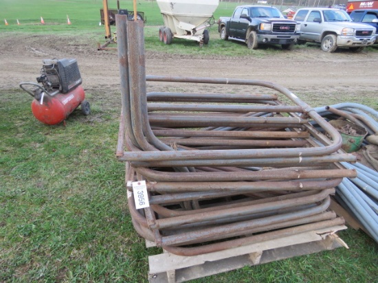 GROUP OF STANCHIONS