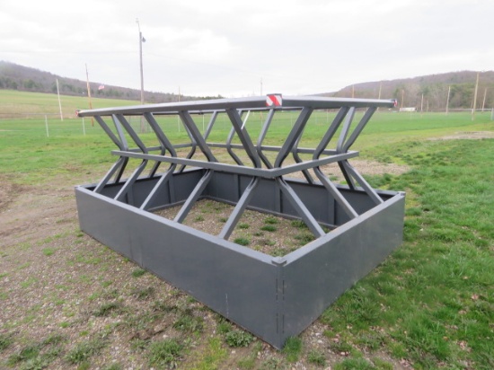 CUSTOM MADE NEW HAY FEEDER 10 1/2 X 7