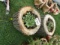 STUMP FLOWER PLANTERS WITH SUCCULENTS - THIS