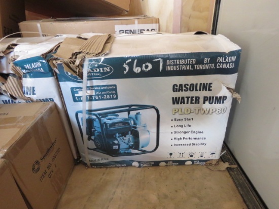 NEW GASOLINE WATER PUMP - PLD-TWP80