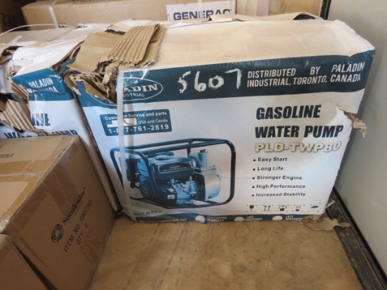 NEW GASOLINE WATER PUMP - PLD-TWP80