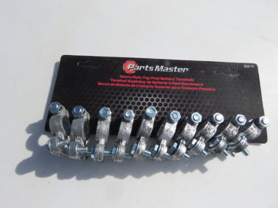 PARTSMASTER HEAVYDUTY TOP POST BATTERY TERMINALS
