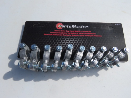 PARTSMASTER HEAVYDUTY TOP POST BATTERY TERMINALS