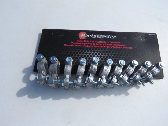 PARTSMASTER HEAVYDUTY TOP POST BATTERY TERMINALS